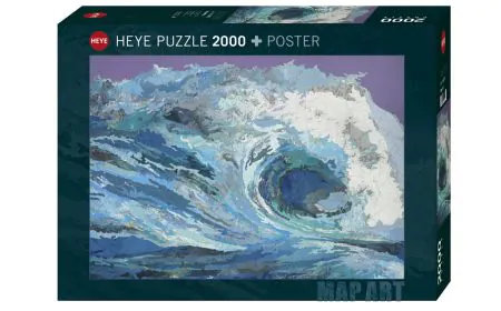 Heye Puzzles - Standard, 2000 Pc - Map Wave