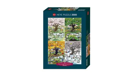 Heye Puzzles - Standard, 2000 Pc - 4 Seasons, Blachon