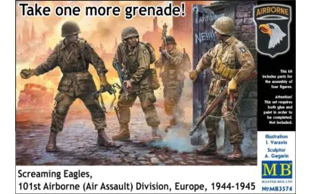 Masterbox 1:35 - Screaming Eagles, 101st Airborne 1944-45