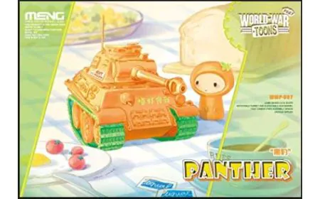 Meng Model - Panther Pinky World War Toon