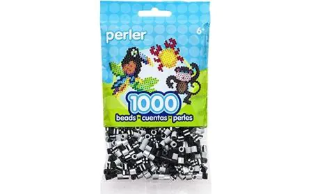 Perler Beads - 1000pc pack - Newsprint Stripe Mix