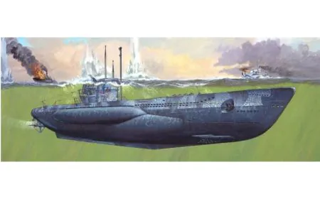 Revell Kits Platinum 1:72 - Type VII C/41 German Submarine