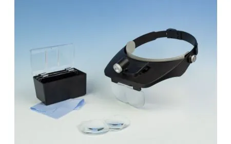 Modelcraft - LED Headband Magnifier w/ 4 lenses