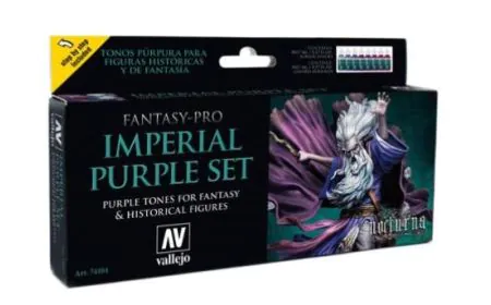 AV Vallejo Fantasy Set - Imperial Purple (8)