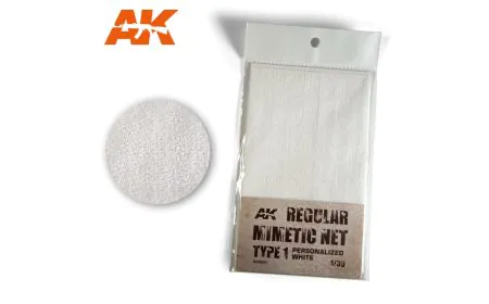 AK Interactive - Camouflage Net Type 1 White