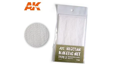 AK Interactive - Camouflage Net Type 2 White