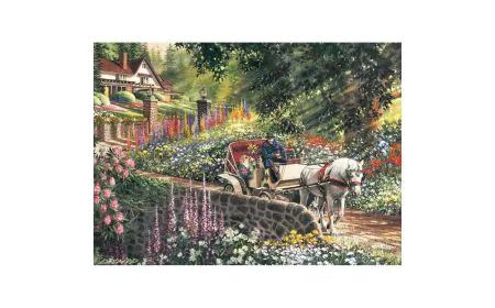 Cobblehill Puzzles XL 275 pc - Carriage Ride