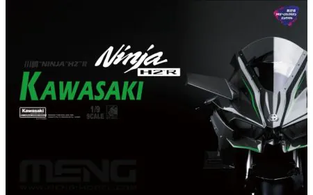 Meng Model 1:9 - Kawasaki Ninja H2R (Pre Coloured)