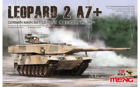 Meng Model 1:35 - German Leopard 2A7+ MBT