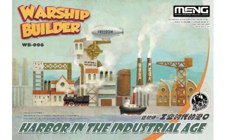 Meng Model Warship Builder - Harbor in the Industrial Age