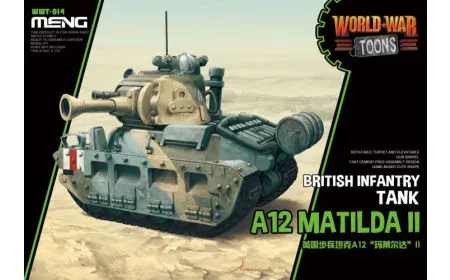 Meng Model - British Infantry Tank A12 Matilda