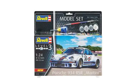 Revell Gift Set 1:24 - Porsche 934 RSR "Martini Racing"