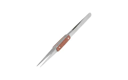 Modelcraft - Straight Tweezer W/ Heat Resitant Grip