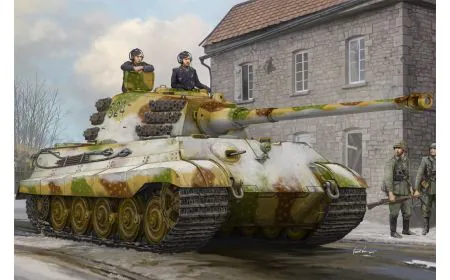 Hobbyboss 1:35 - Pz.Kpfw.VI 182 Tiger II Henschel Jul 1945