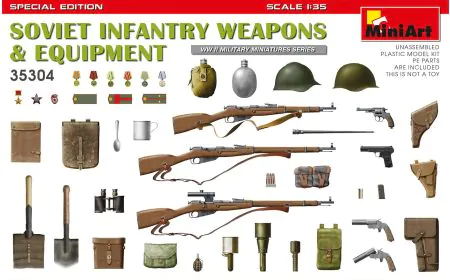 Miniart 1:35 - Soviet Weapons and Equipment (Infantry)