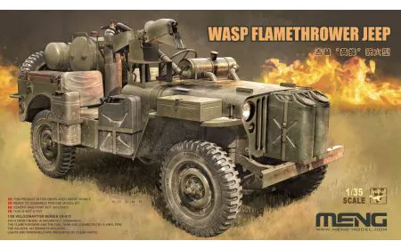 Meng Model 1:35 - Wasp Flamethrower Jeep