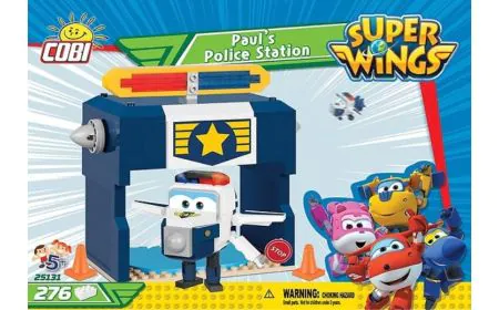 Cobi - Super Wings - Paul's Police Station (275 pcs)
