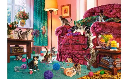 Castorland Jigsaw 500 pc - Naughty Kittens