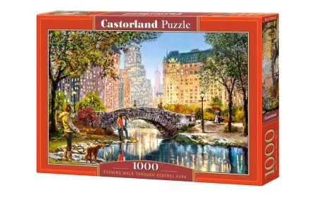 Castorland Jigsaw 1000 pc - Evening Walk in Central Park