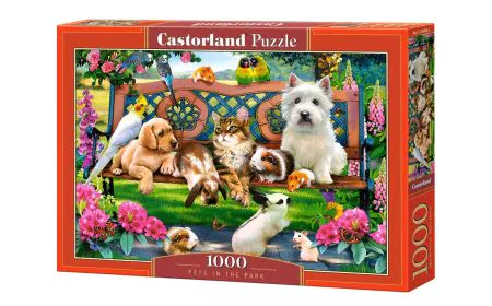 Castorland Jigsaw 1000 pc - Pets in the Park