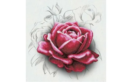 Miniart Crafts - Rose Drawing