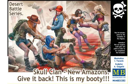 Masterbox 1:35 - Skull Clan - New Amazons, Give it Back!
