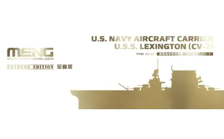 Meng Model 1:700 - USS Lexington Carrier, Extreme Edt