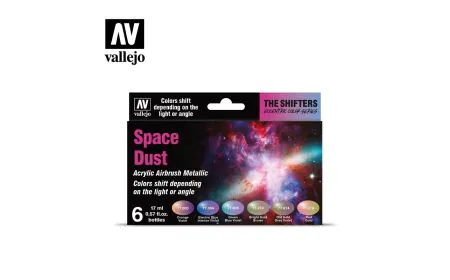 AV Vallejo Eccentric Colors - The Shifters - Space Dust (6)