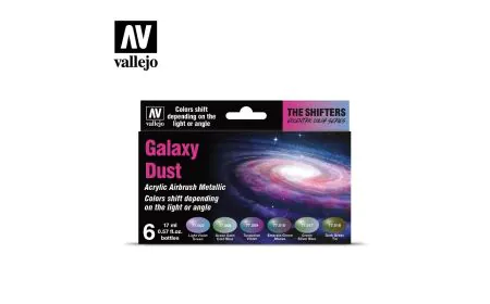 AV Vallejo Eccentric Colors - The Shifters - Galaxy Dust (6)