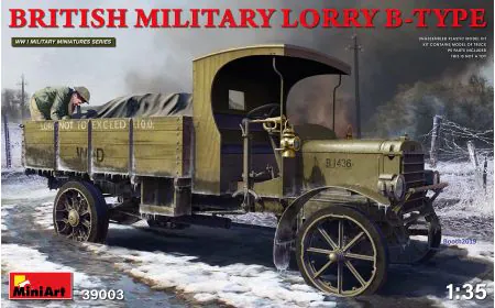 Miniart WWI 1:35 - British Military Lorry B-Type