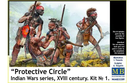 Masterbox 1:35 - Protective Circle (Indian War) No.1