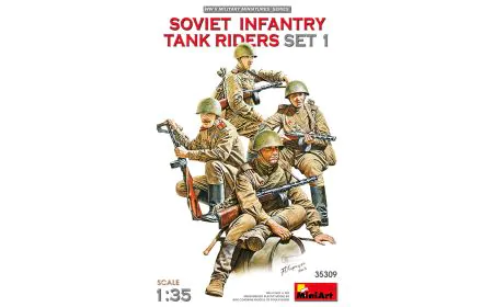 Miniart 1:35 - Soviet Infantry Tank Riders Vol 1