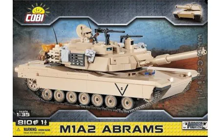 Cobi - Small Army 1:35 - Abrams M1a2 (802 pcs)