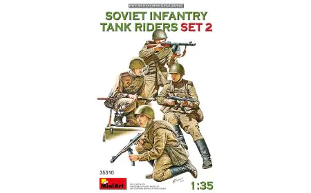 Miniart 1:35 - Soviet Infantry Tank Riders Vol 2