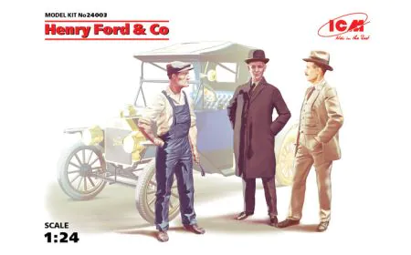 ICM 1:24 - Henry Ford & Co 3 Figures