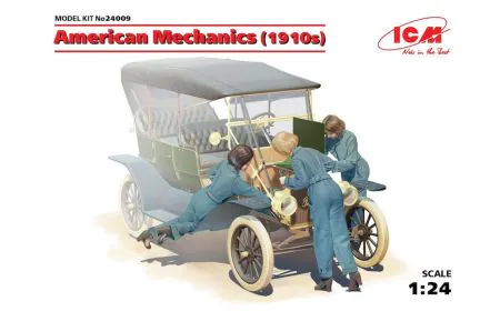 ICM 1:24 - American Mechanics (1910's) 3 Figs