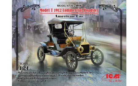 ICM 1:24 - Model T 1912 Commercial Roadster, US Car