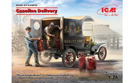 ICM 1:24 - Gasoline Delivery, Model T 1912 Delivery Car