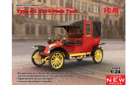 ICM 1:24 - Type AG 1910 Paris Taxi