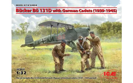 ICM 1:32 - B cker B  131D w/ German Cadets (1939-1945)