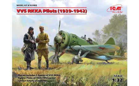 ICM 1:32 - VVS RKKA Pilots (1939-1942) (3 figs)