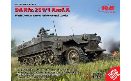 ICM 1:35 - Sd.Kfz.251/1 Ausf. A Armoured Personnel Carrier