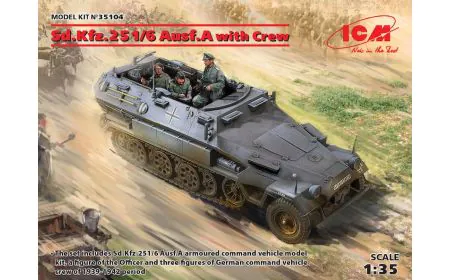 ICM 1:35 - Sd.Kfz.251/6 Ausf.A with Crew