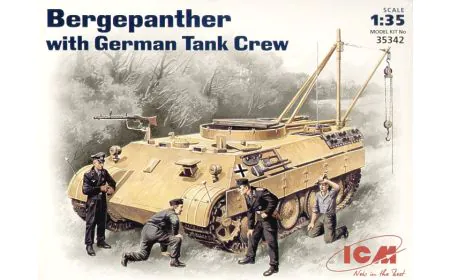 ICM 1:35 - Bergepanther with German Tank Crew