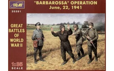 ICM 1:35 - Barbarossa Op June 22, (1941) 4 Figs