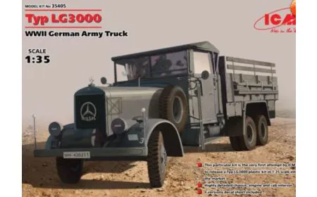 ICM 1:35 - Typ LG3000, WWII German Army Truck