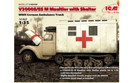 ICM 1:35 - V3000S/SS M Maultier with Shelter