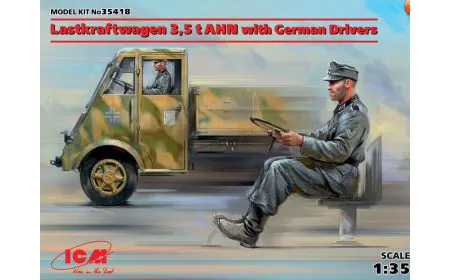 ICM 1:35 - Lastkraftwagen 3,5 t AHN with German Drivers