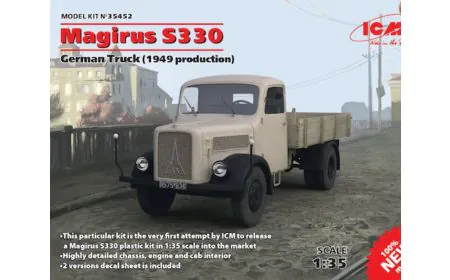 ICM 1:35 - Magirus S330 German Truck (1949)