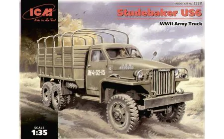 ICM 1:35 - Studebaker US6, WWII Army Truck